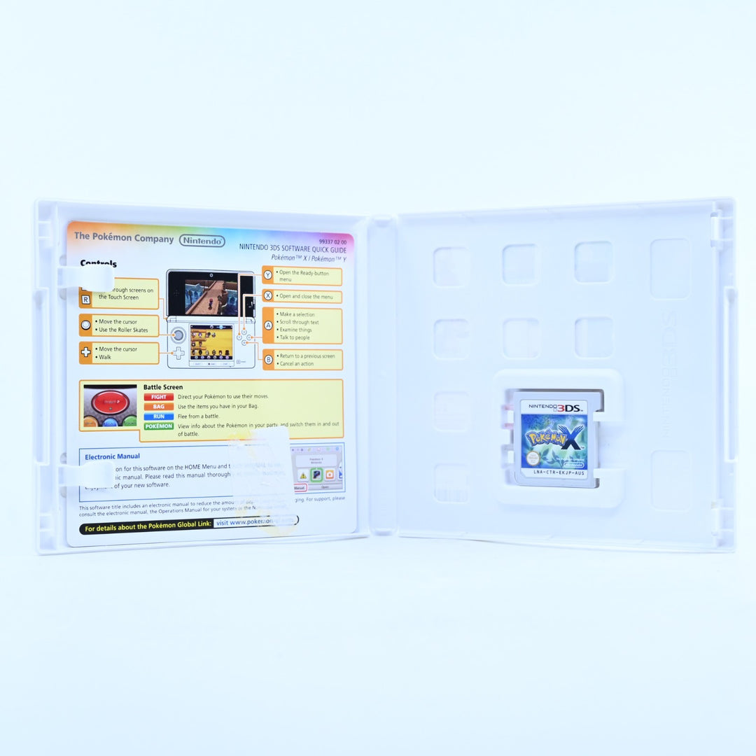 Pokemon X - Nintendo 3DS Game - PAL + Manual - FREE POST!