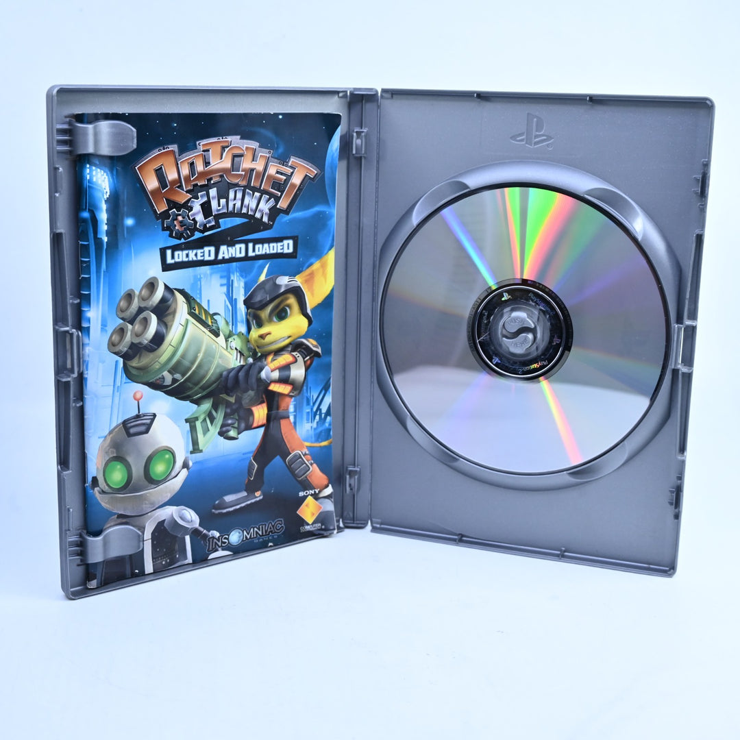 Ratchet & Clank 2: Locked & Loaded - PS2 Game + Manual - PAL - NEAR MINT DISC!