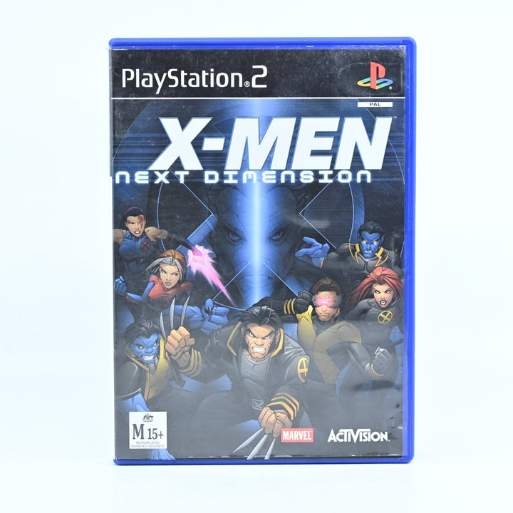 X-Men: Next Dimension - Sony Playstation 2 / PS2 Game + Manual - PAL - MINT DISC