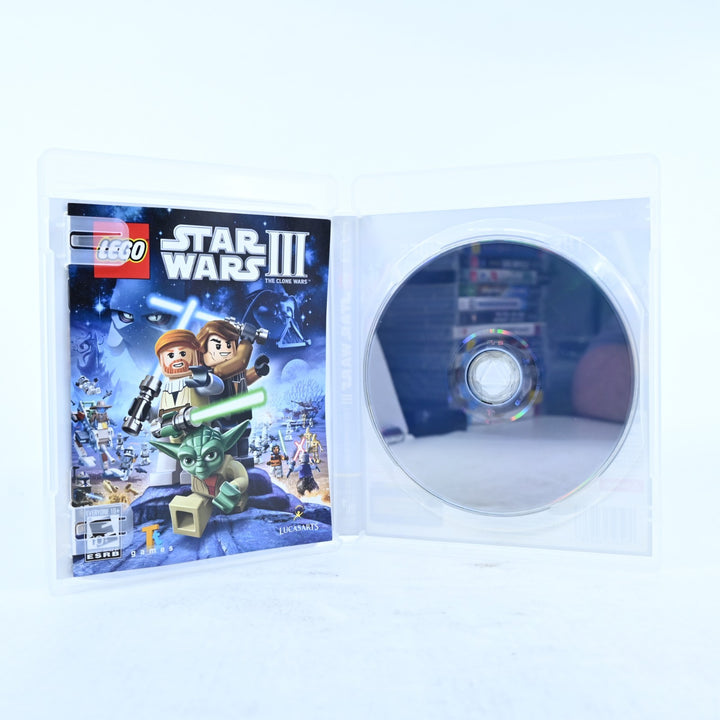 LEGO Star Wars III: The Clone Wars - Sony Playstation 3 / PS3 Game + Manual