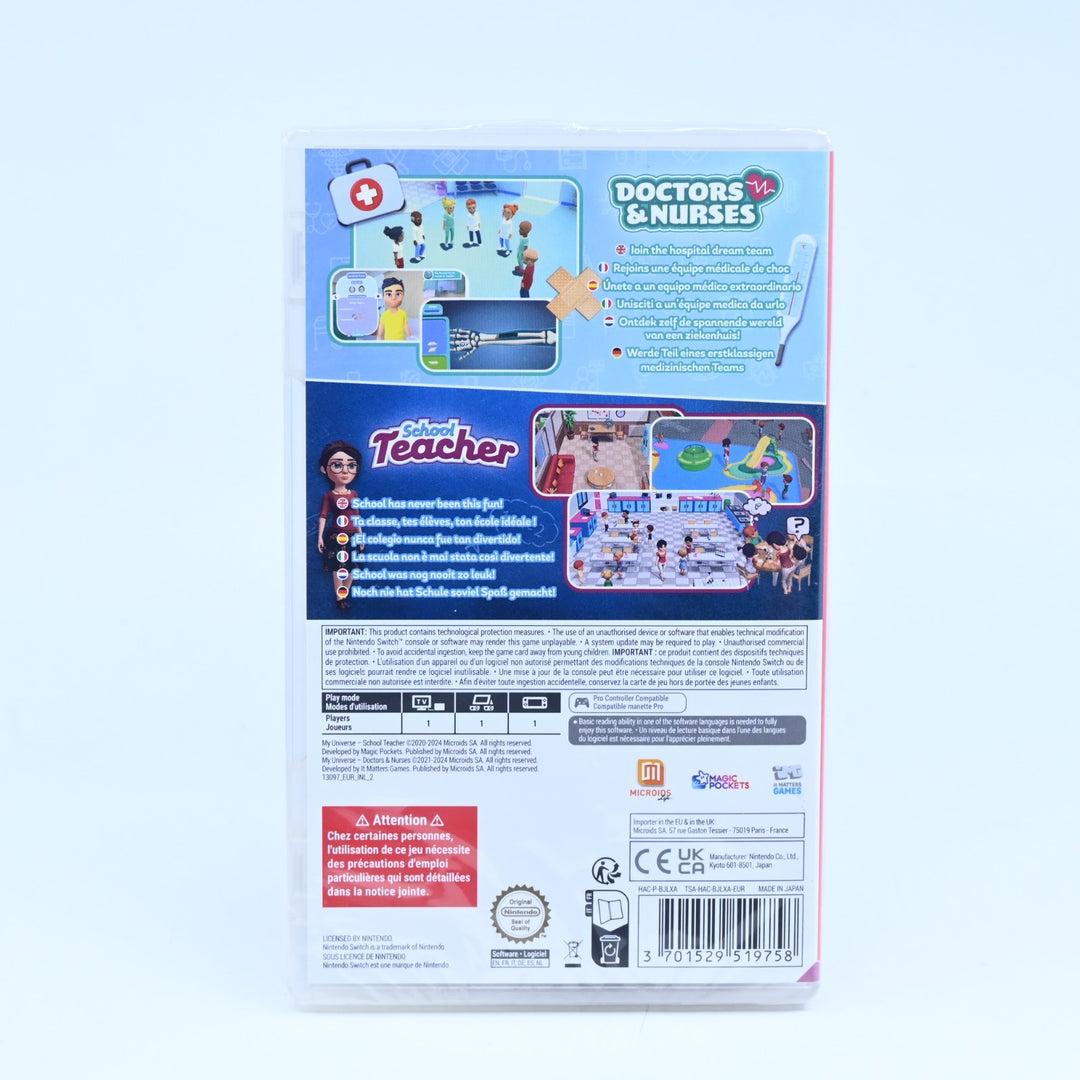 SEALED! My Universe - 2 in 1 Career Collection - Nintendo Switch Game