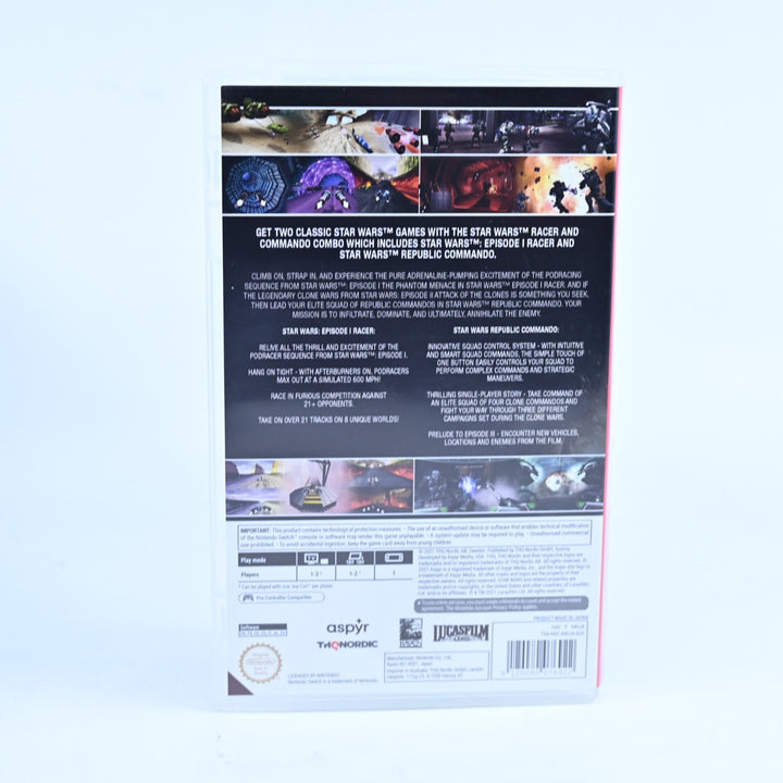 Star Wars Racer and Commando Combo - Nintendo Switch Game - FREE POST!