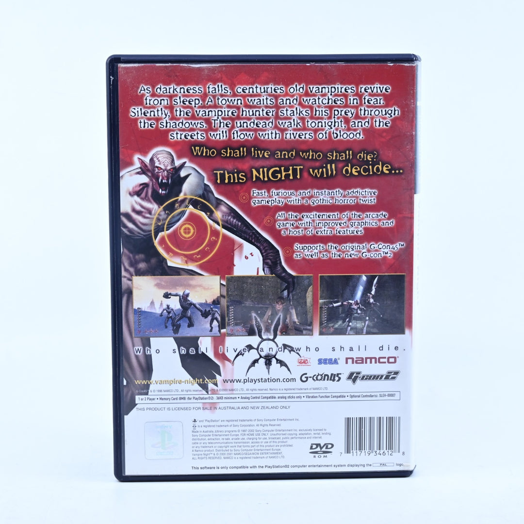Vampire Night - Sony Playstation 2 / PS2 Game + Manual - PAL - MINT DISC!