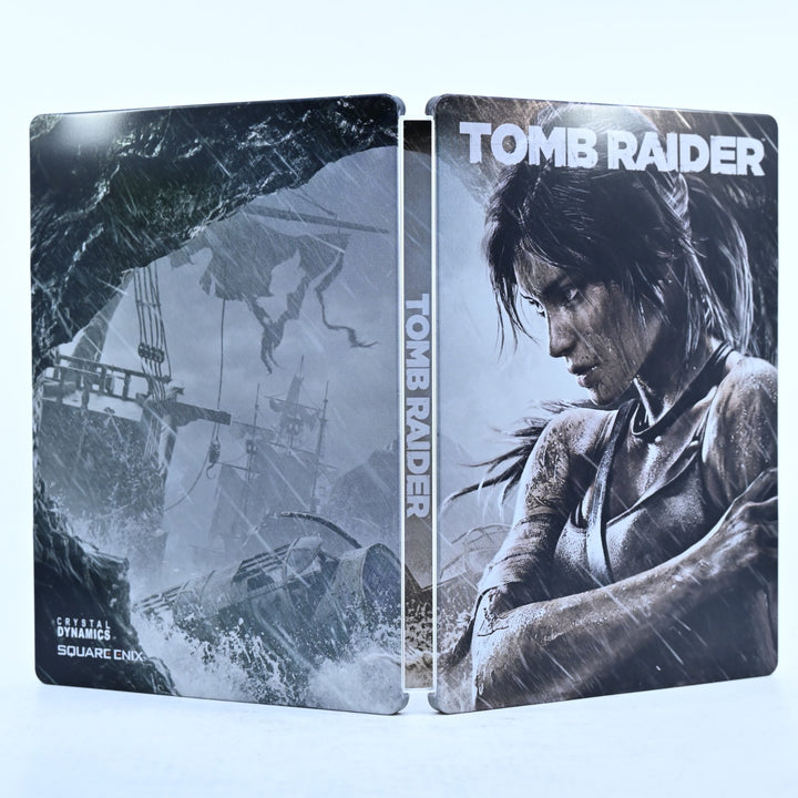 Tomb Raider - Steelbook Edition - Xbox 360 Game + Manual - PAL - MINT DISC!