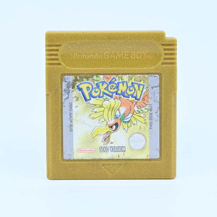 Pokemon Gold Version - Nintendo Gameboy Color Game - PAL - NEW SAVE BATTERY!