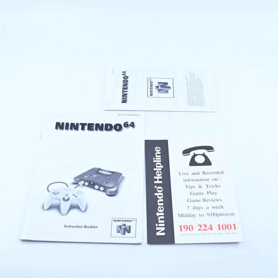 Limited Edition Gold Controller N64 / Nintendo 64 Boxed Console - PAL