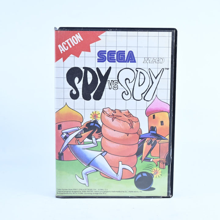 Spy vs Spy - Sega Master System Game + Manual - PAL - FREE POST!