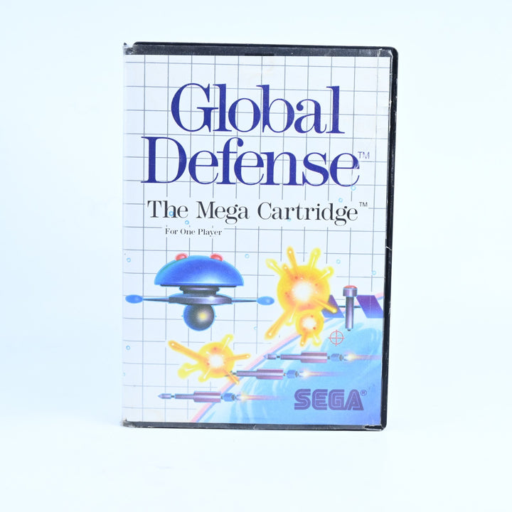 Global Defence - Sega Master System Game - No Manual - PAL - FREE POST!