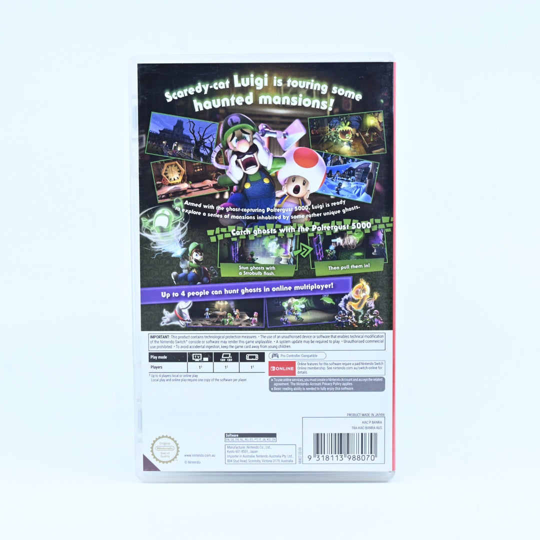 Luigi's Mansion 2 HD - Nintendo Switch Game - FREE POST!