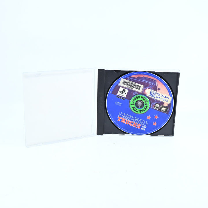Monster Trucks - Sony Playstation 1 / PS1 Game - No Manual - PAL - Ex-Rental