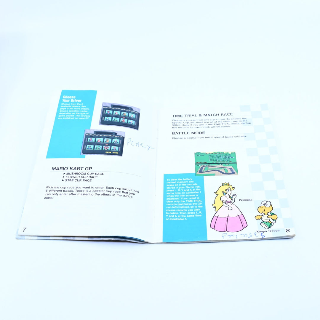 Super Mario Kart - Super Nintendo / SNES Boxed Game - PAL - FREE POST!