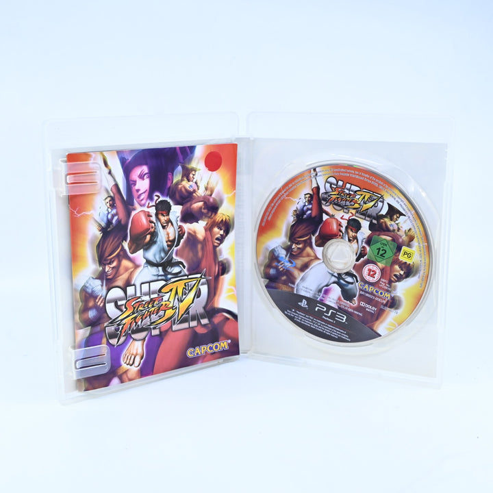 Super Street Fighter IV - Sony Playstation 3/ PS3 Game + Manual - PAL