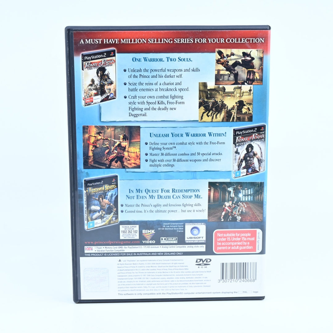 Prince Of Persia: Trilogy - Sony Playstation 2 / PS2 Game + Manual - PAL