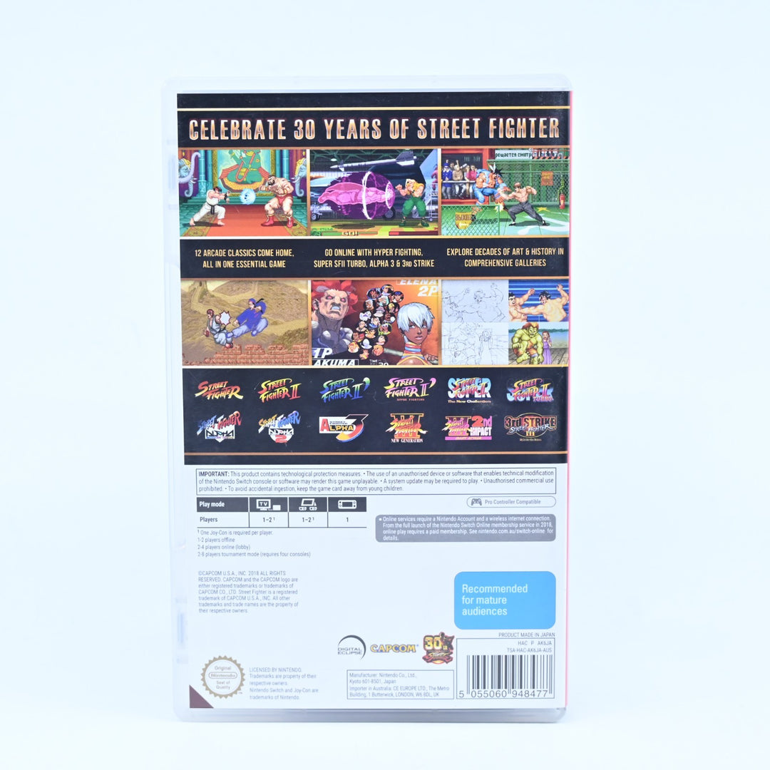 Street Fighter 30th Anniversay Collection - Nintendo Switch Game - FREE POST!
