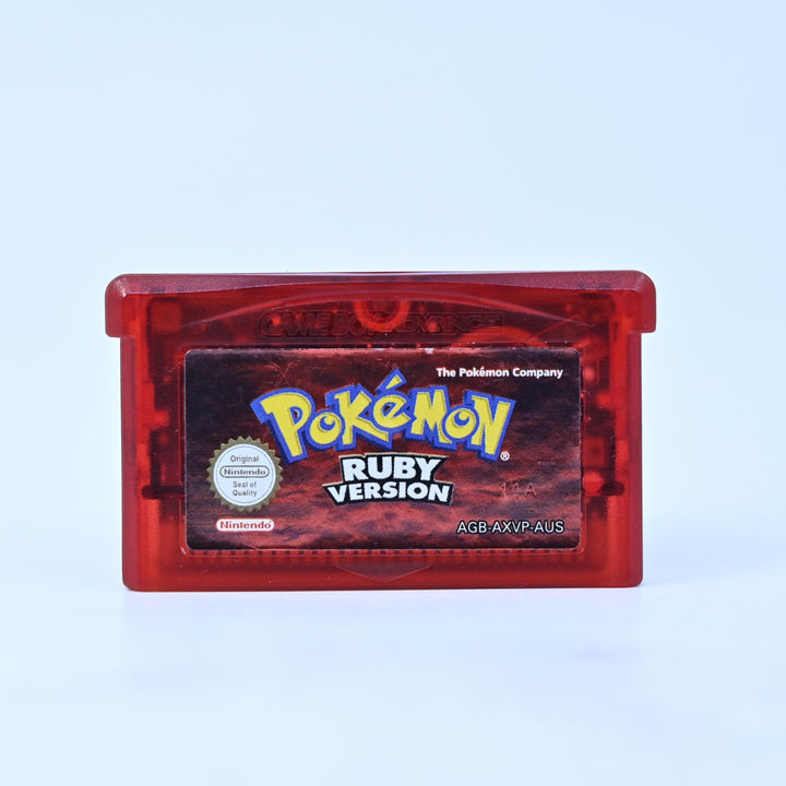 Pokemon Ruby Version - Nintendo Gameboy Advance / GBA Boxed Game - AUS PAL