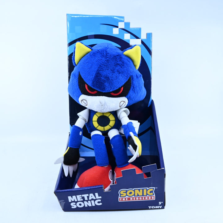 Boxed 12" Metal Sonic Plush - Sonic the Hedgehog - MiB - Tomy - Toy