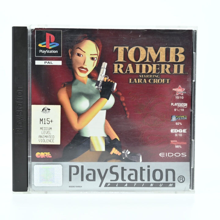 Tomb Raider II  - Sony Playstation 1 / PS1 Game - MINT DISC