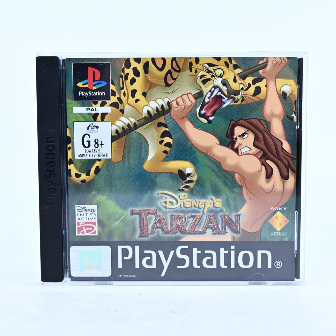Disney's Tarzan - Sony Playstation 1 / PS1 Game + Manual - PAL - MINT DISC!