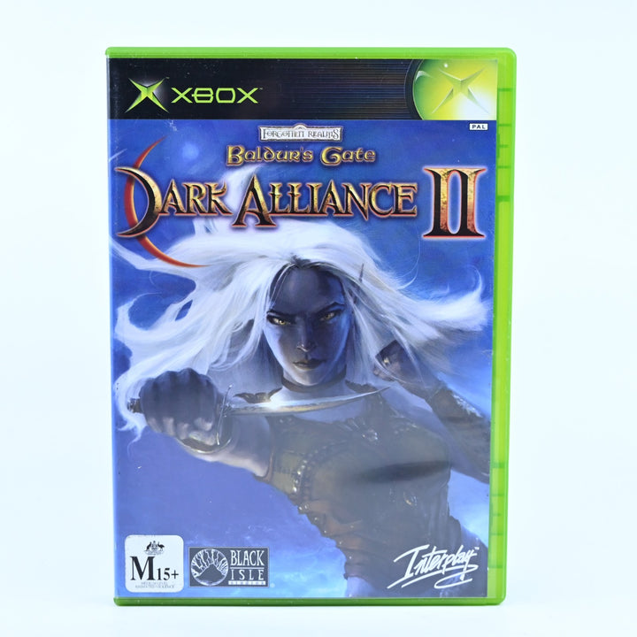 Baldur's Gate Dark Alliance II - Original Xbox Game + Manual - PAL - MINT DISC!