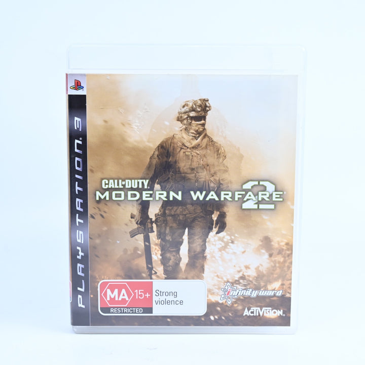 Call of Duty: Modern Warfare 2 - Sony Playstation 3 / PS3 Game + Manual
