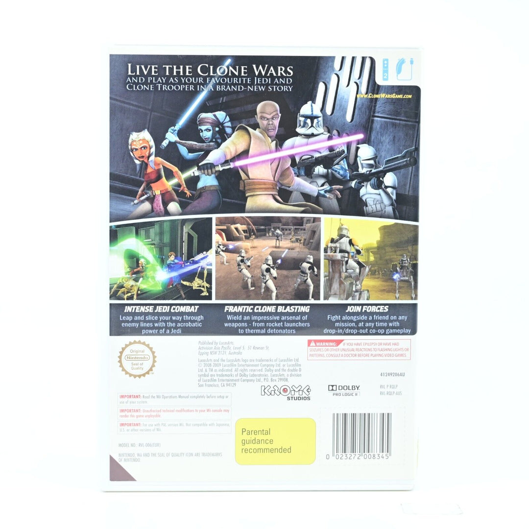 Star Wars: The Clone Wars: Republic Heroes - Nintendo Wii Game - PAL - FREE POST