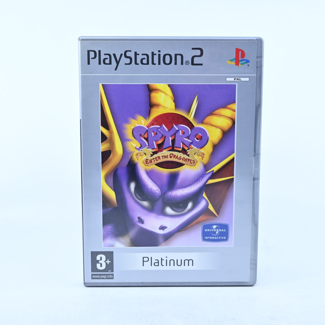 Spyro: Enter the Dragonfly - Sony Playstation 2 / PS2 Game + Manual - PAL