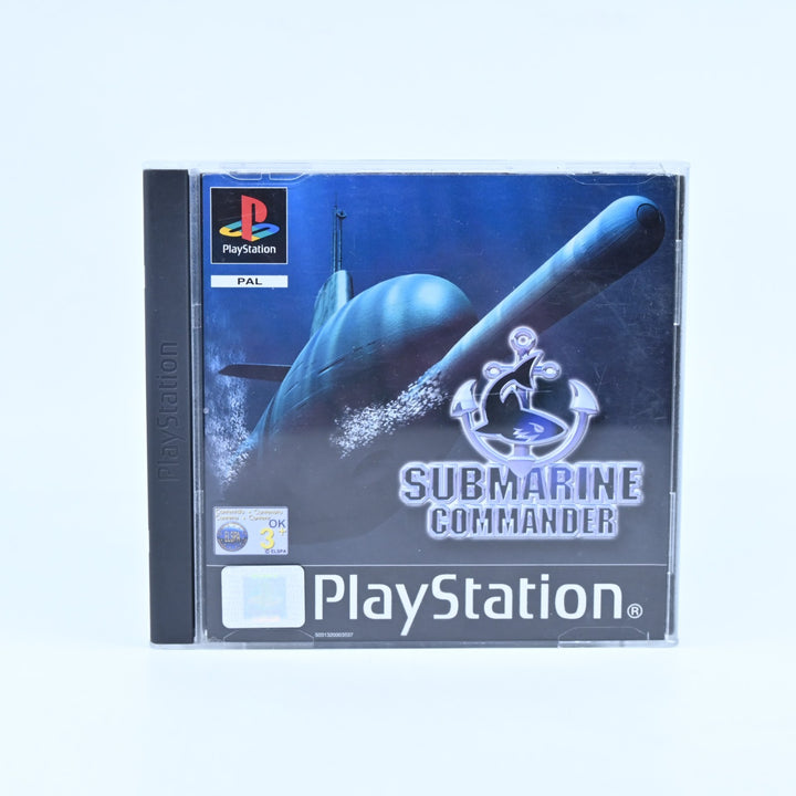Submarine Commander- Sony Playstation 1 / PS1 Game + Manual - PAL - MINT DISC!