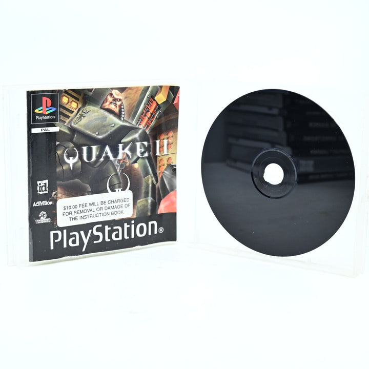 Quake II - Sony Playstation 1 / PS1 Game + Manual - PAL - MINT DISC!