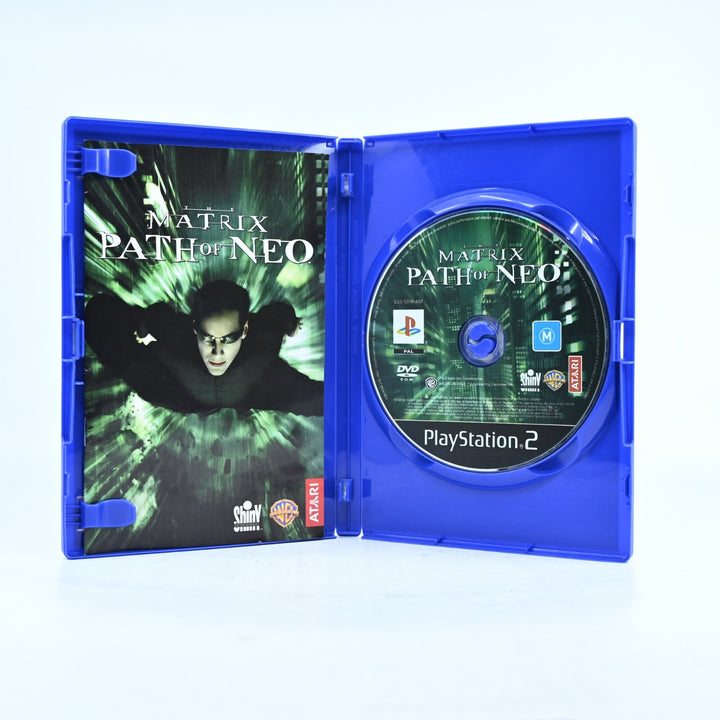 The Matrix: Path of Neo - Sony Playstation 2 / PS2 Game + Manual - PAL