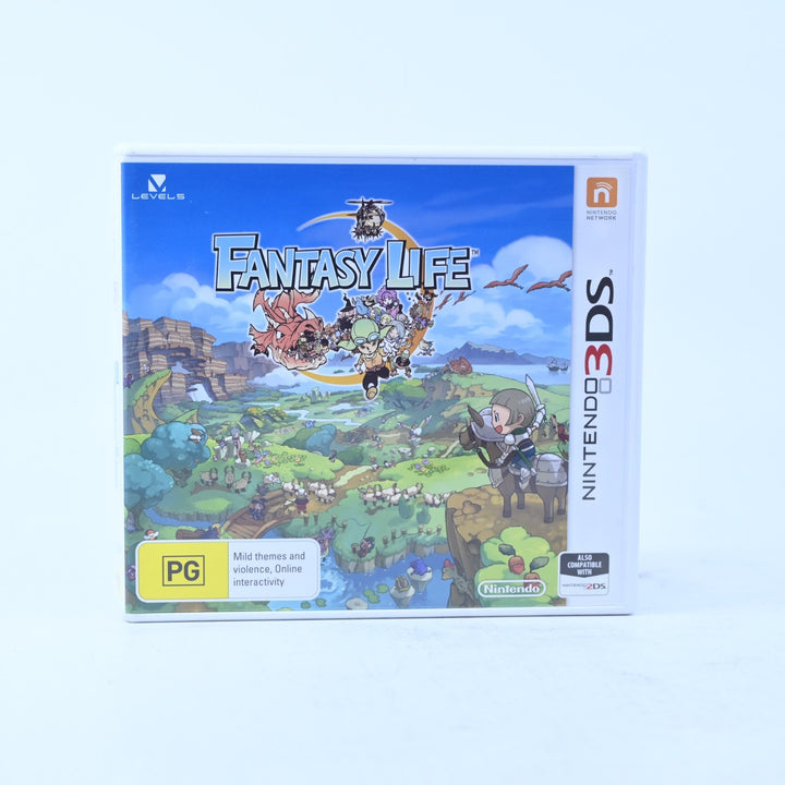 Fantasy Life - Nintendo 3DS Game - PAL + Manual - FREE POST!