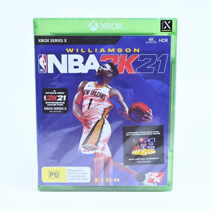 NBA 2K21 - SEALED! - Xbox Series X Game - PAL - FREE POST!