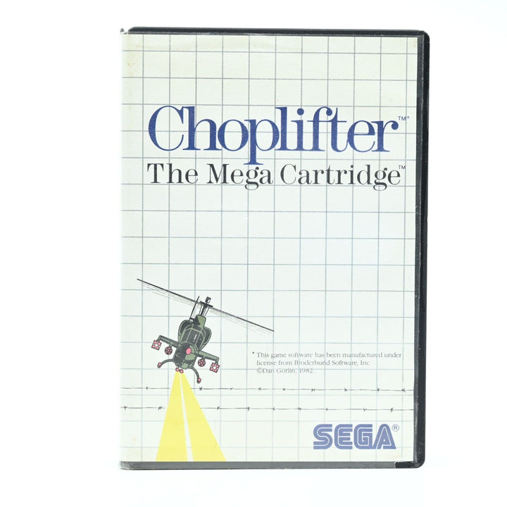 Choplifter - Sega Master System Game - PAL - FREE POST!