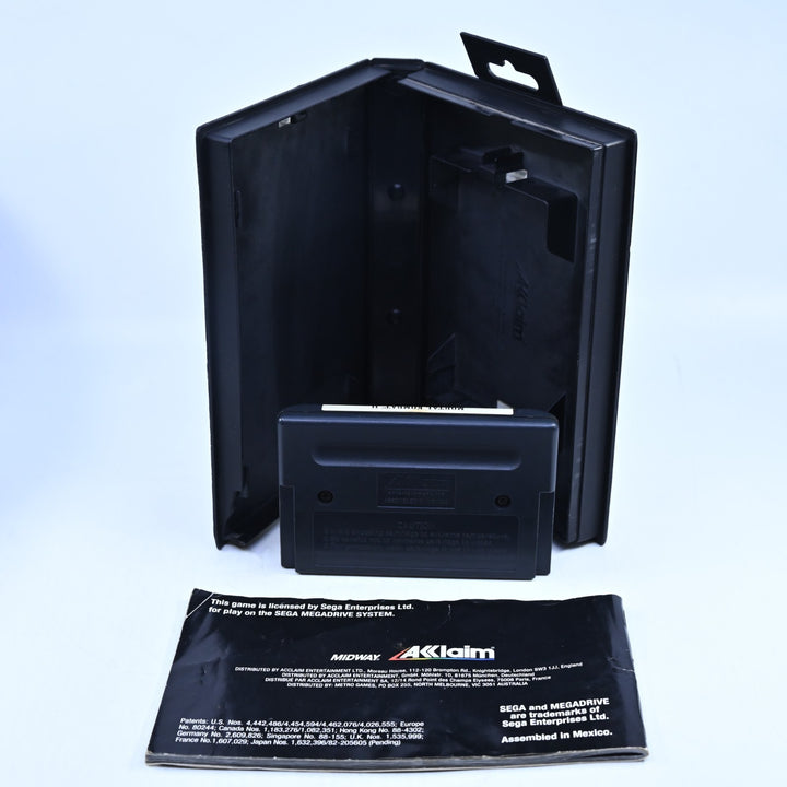 Mortal Kombat II - Sega Mega Drive Game + Manual - PAL - FREE POST!
