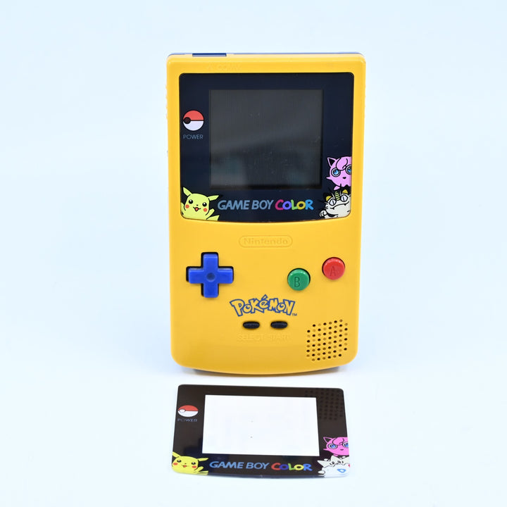 Pokemon Limited Pikachu Edition Console - Nintendo Gameboy Color Console - PAL