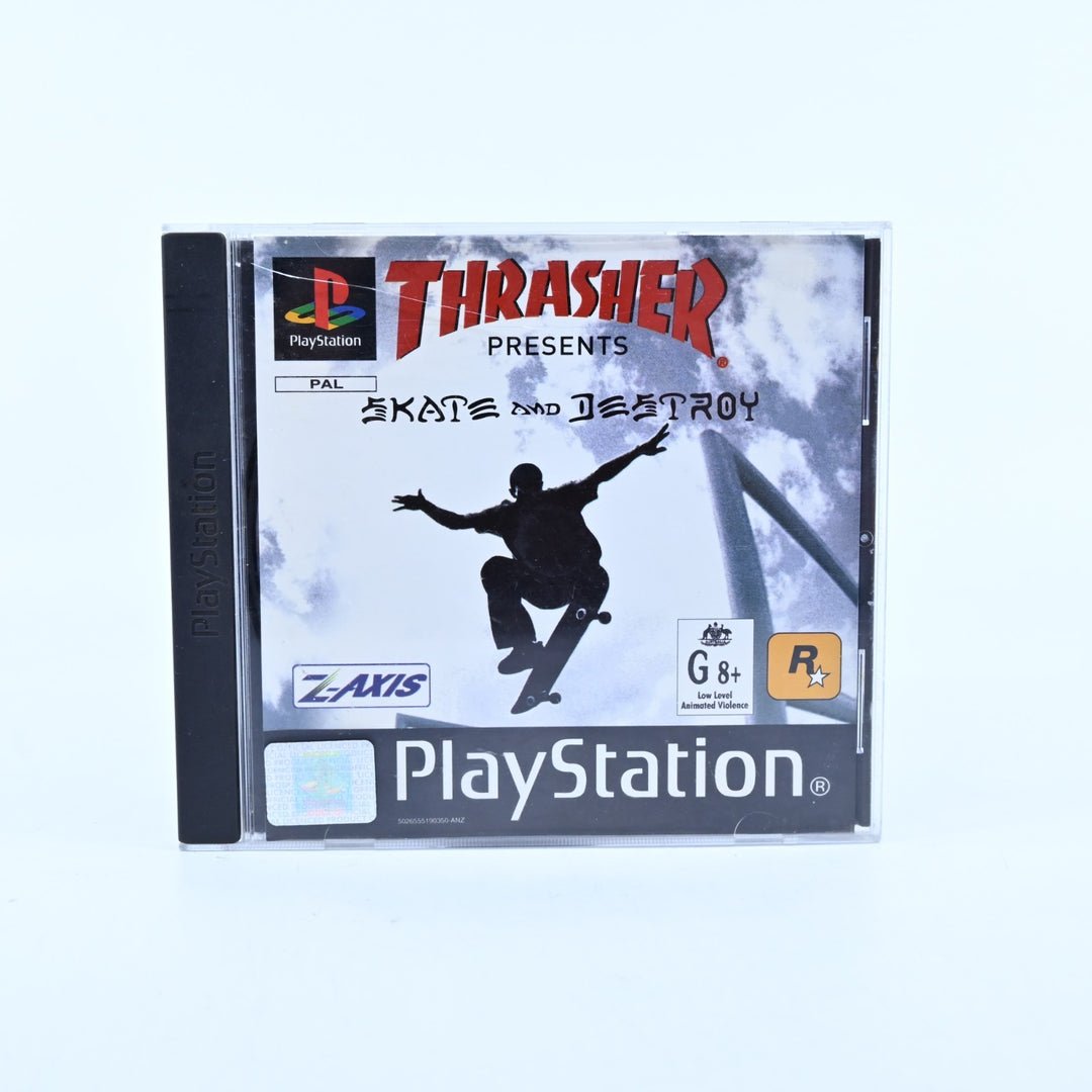 Thrasher: Skate &amp; Destroy - Sony Playstation 1 / PS1 Game - No Manual - PAL
