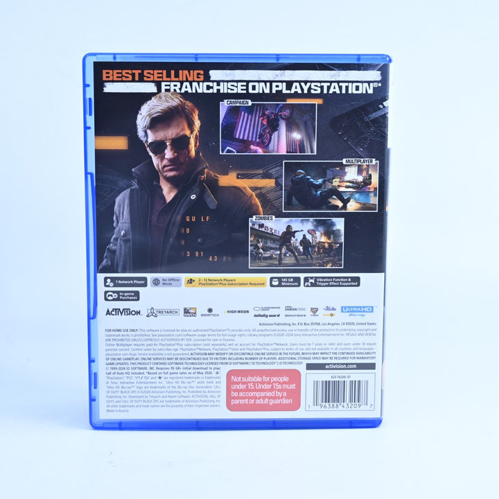 Call of Duty: Black Ops 6 - Sony Playstation 5 / PS5 Game - MINT DISC!