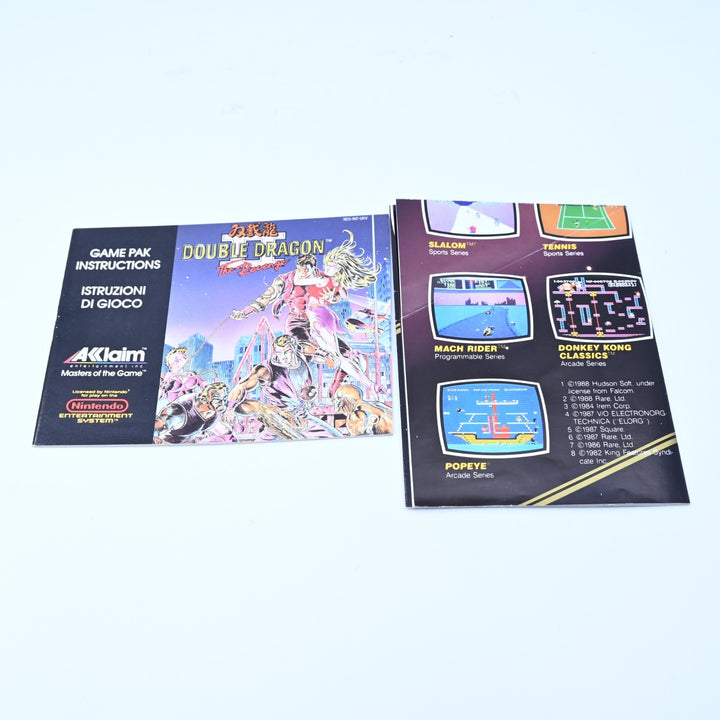 Double Dragon II 2: The Revenge - NES Boxed Game - PAL - FREE POST!