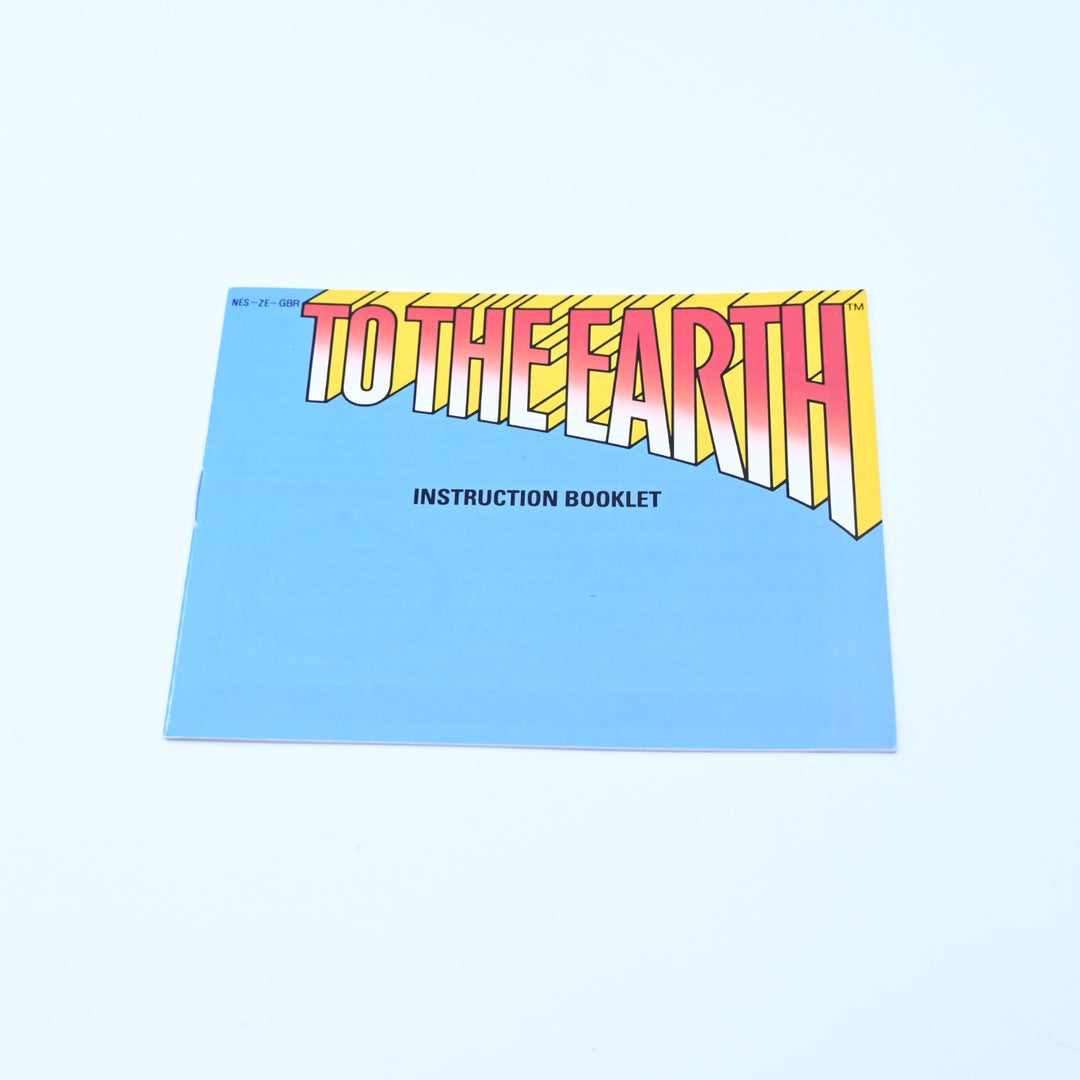 To the Earth - Nintendo Entertainment System / NES Boxed Game - PAL - FREE POST!