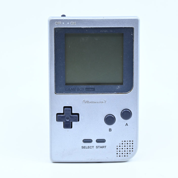 Silver Nintendo Gameboy Pocket Console - MGB-001 - FREE POST!