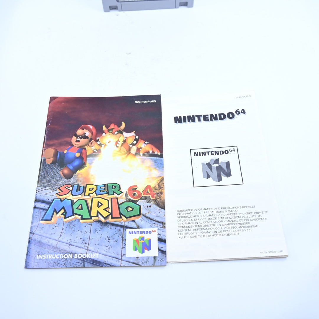 Super Mario 64 - N64 / Nintendo 64 Boxed Game - PAL - FREE POST!
