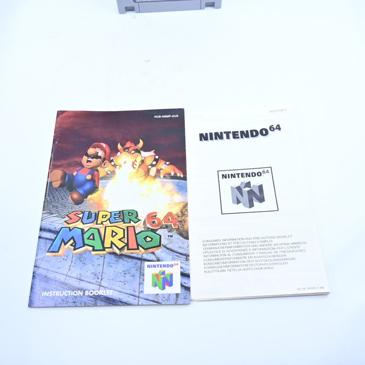 Super Mario 64 - N64 / Nintendo 64 Boxed Game - PAL - FREE POST!