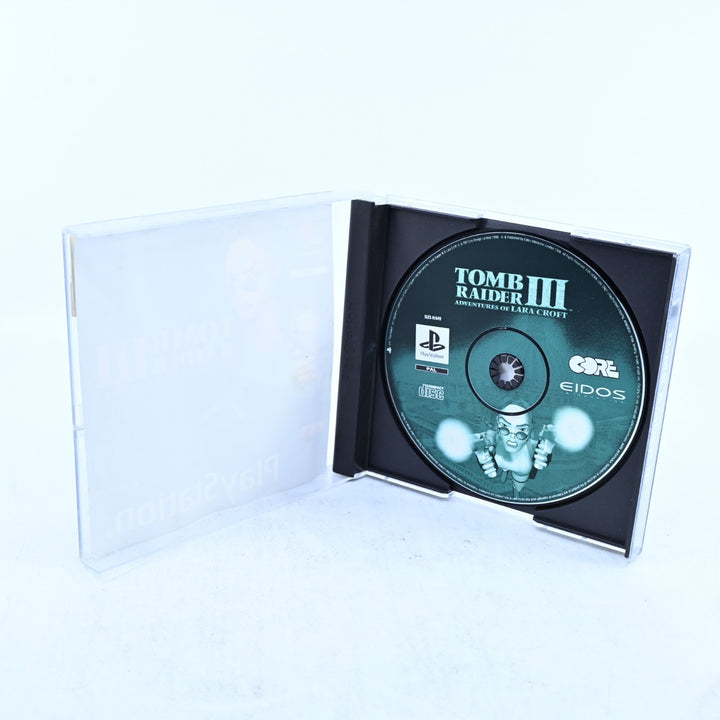 Tomb Raider III: Adventures of Lara Croft - Playstation 1 / PS1 Game - No Manual