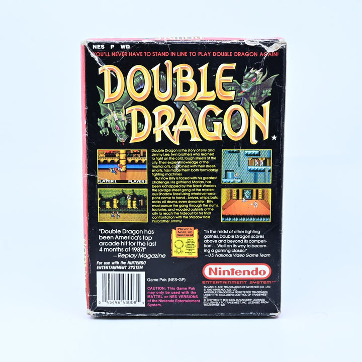 Double Dragon - Nintendo Entertainment System / NES Boxed Game - PAL