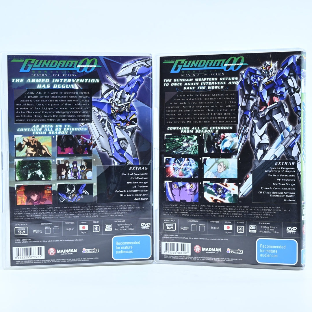Mobile Suit Gundam 00 - Season 1 + 2 Collection - Region  4 - Anime DVD