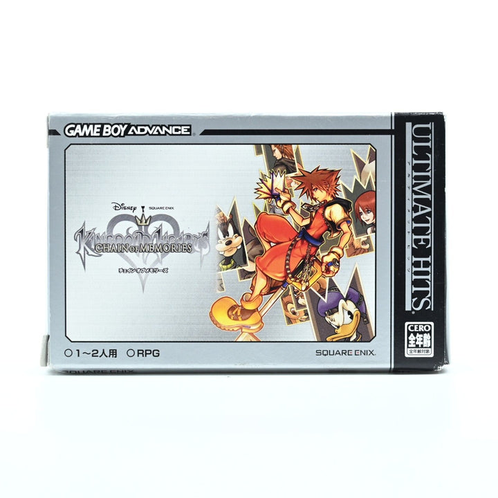 Kingdom Hearts: Chain of Memories - Nintendo Gameboy Advance / GBA Boxed Game