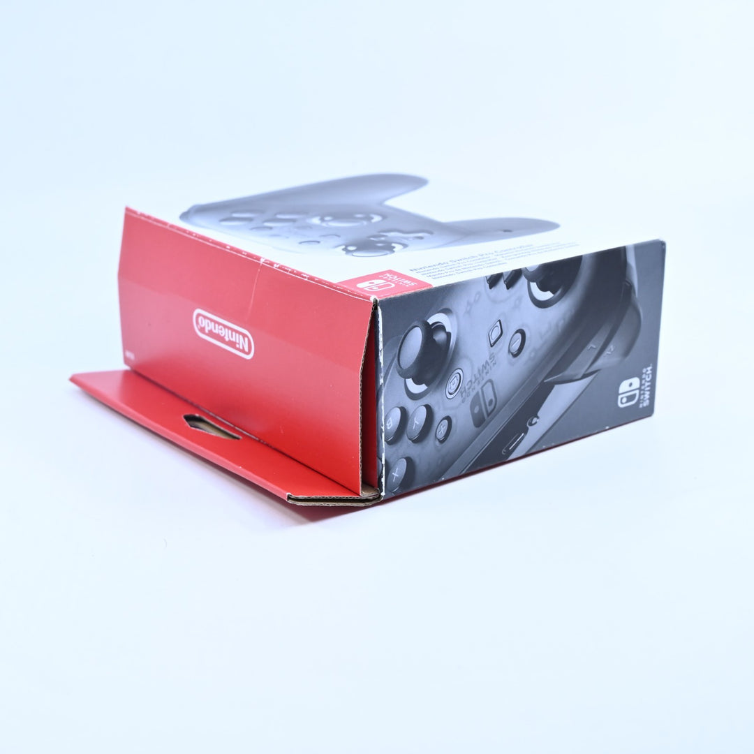 Boxed Nintendo Switch Pro Controller Black - Nintendo Switch Accessory