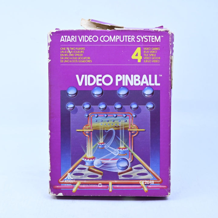 Video Pinball - Atari 2600 Boxed Game - PAL - FREE POST!
