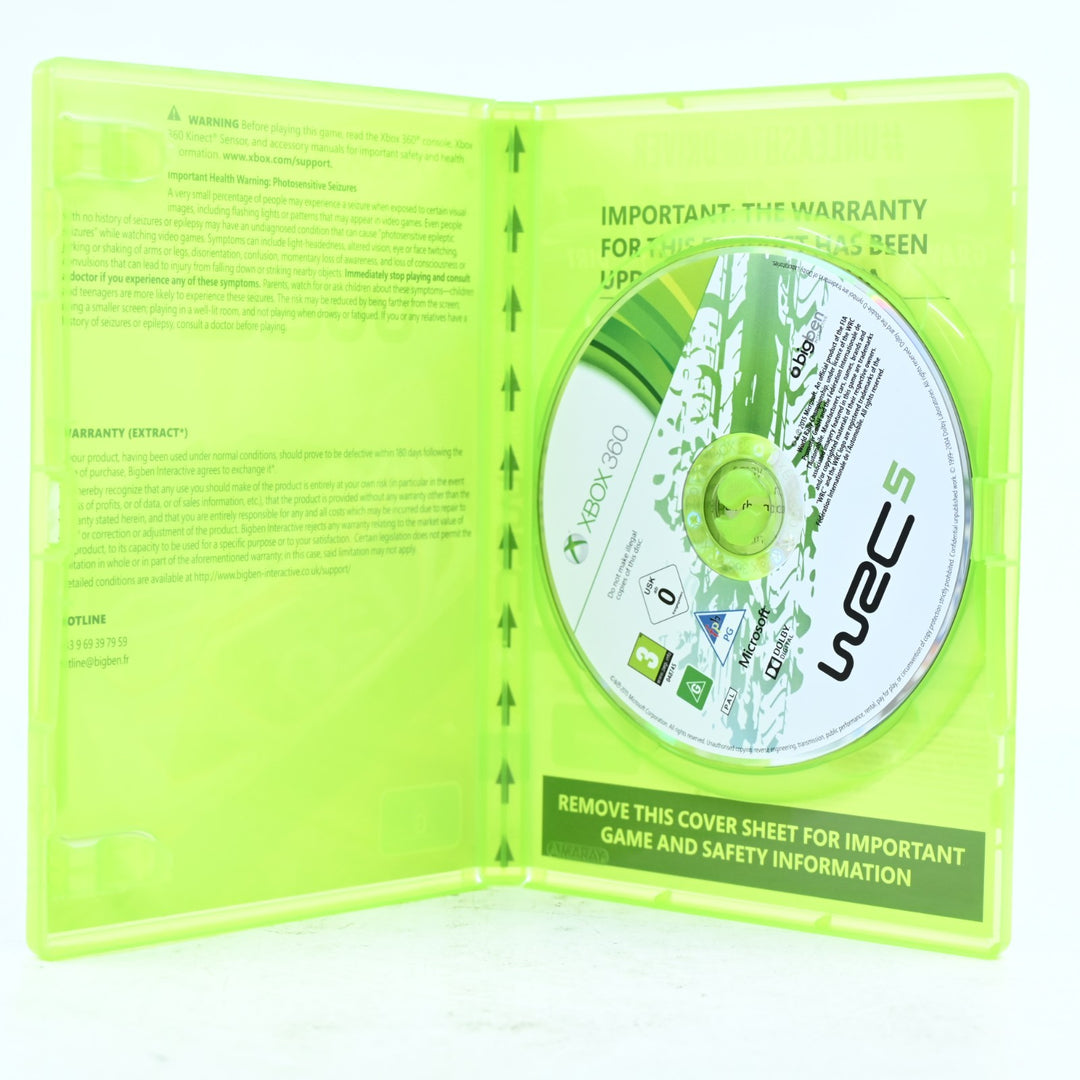 WRC 5 - Xbox 360 Game - PAL - MINT DISC!