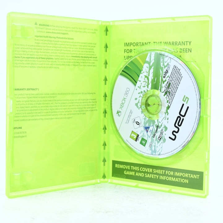 WRC 5 - Xbox 360 Game - PAL - MINT DISC!