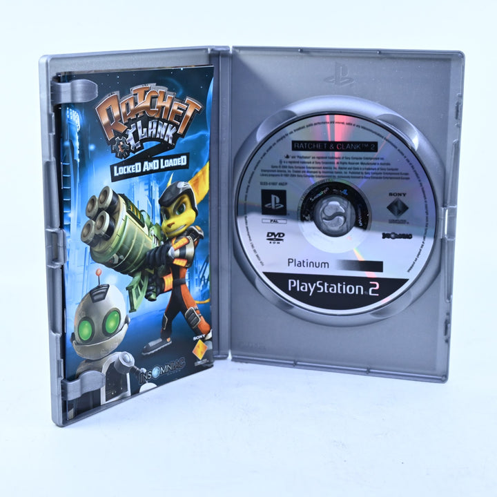 Ratchet &amp; Clank 2: Locked and Loaded - Sony Playstation 2 / PS2 Game + Manual